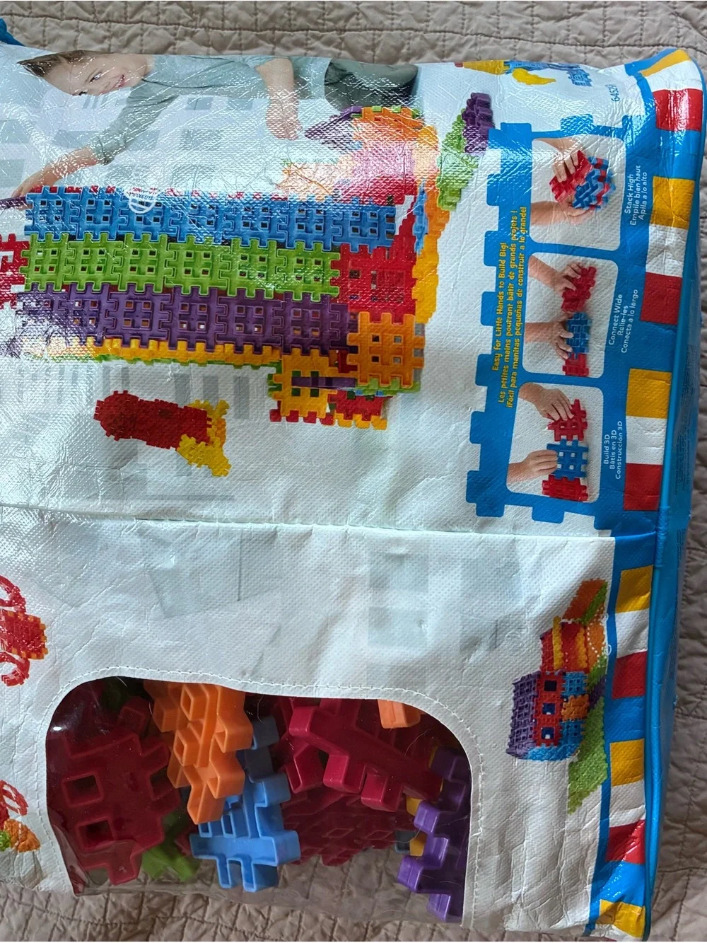 Little TIKES Multicolor Waffle Blocks - 100 Piece Building Set
